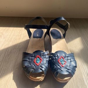 Swedish Hasbeens clog huaraches
